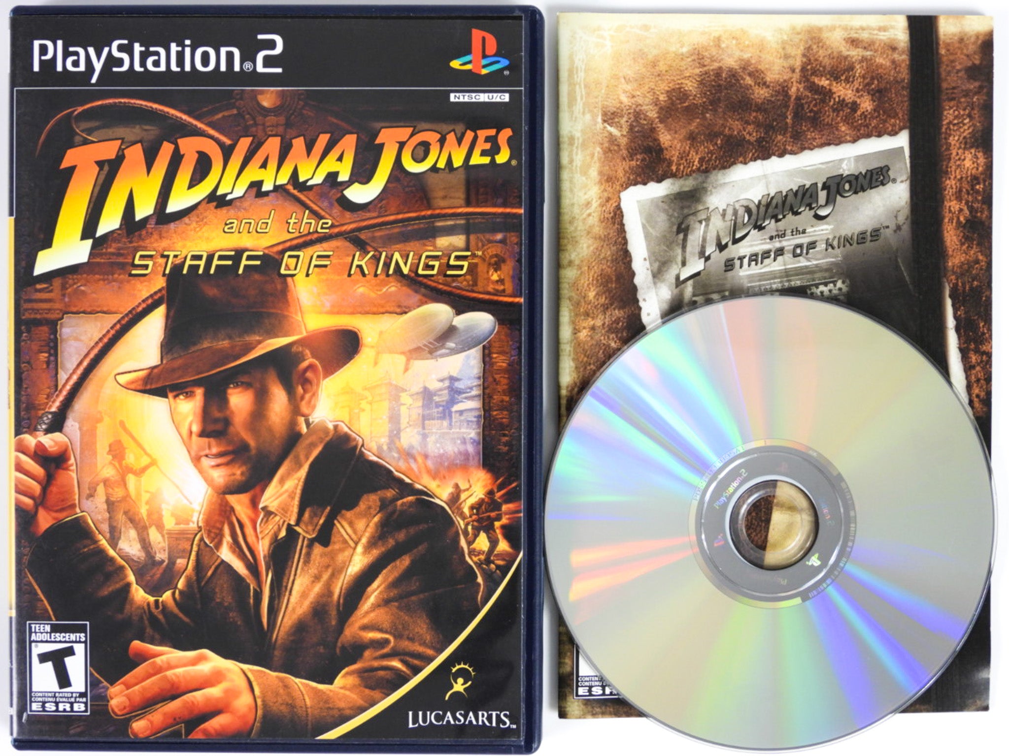 Indiana jones and the staff of kings sale ps2