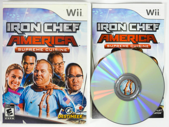 Iron Chef America Supreme Cuisine (Nintendo Wii)