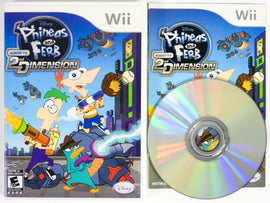 Phineas and Ferb: Across the 2nd Dimension (Nintendo Wii)