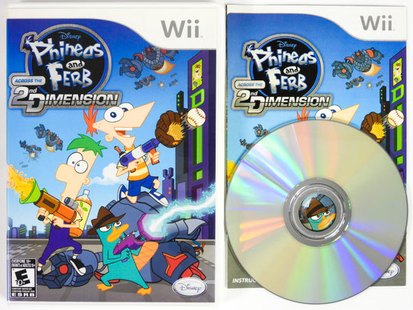 Phineas And Ferb: Across The 2nd Dimension (Nintendo Wii)