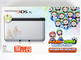 Nintendo 3DS XL System Silver [Mario & Luigi Limited Edition]