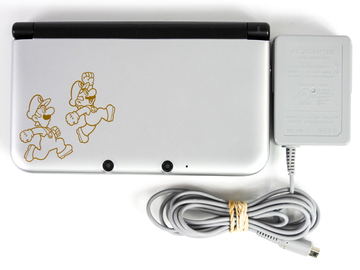 Nintendo 3DS XL Silver Mario & Luigi