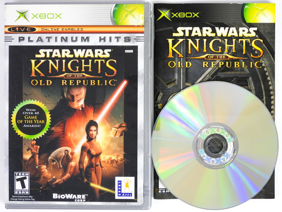 Star Wars Knights Of The Old Republic [Platinum Hits] (Xbox) - RetroMTL