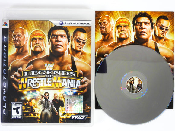 WWE Legends Of WrestleMania (Playstation 3 / PS3)