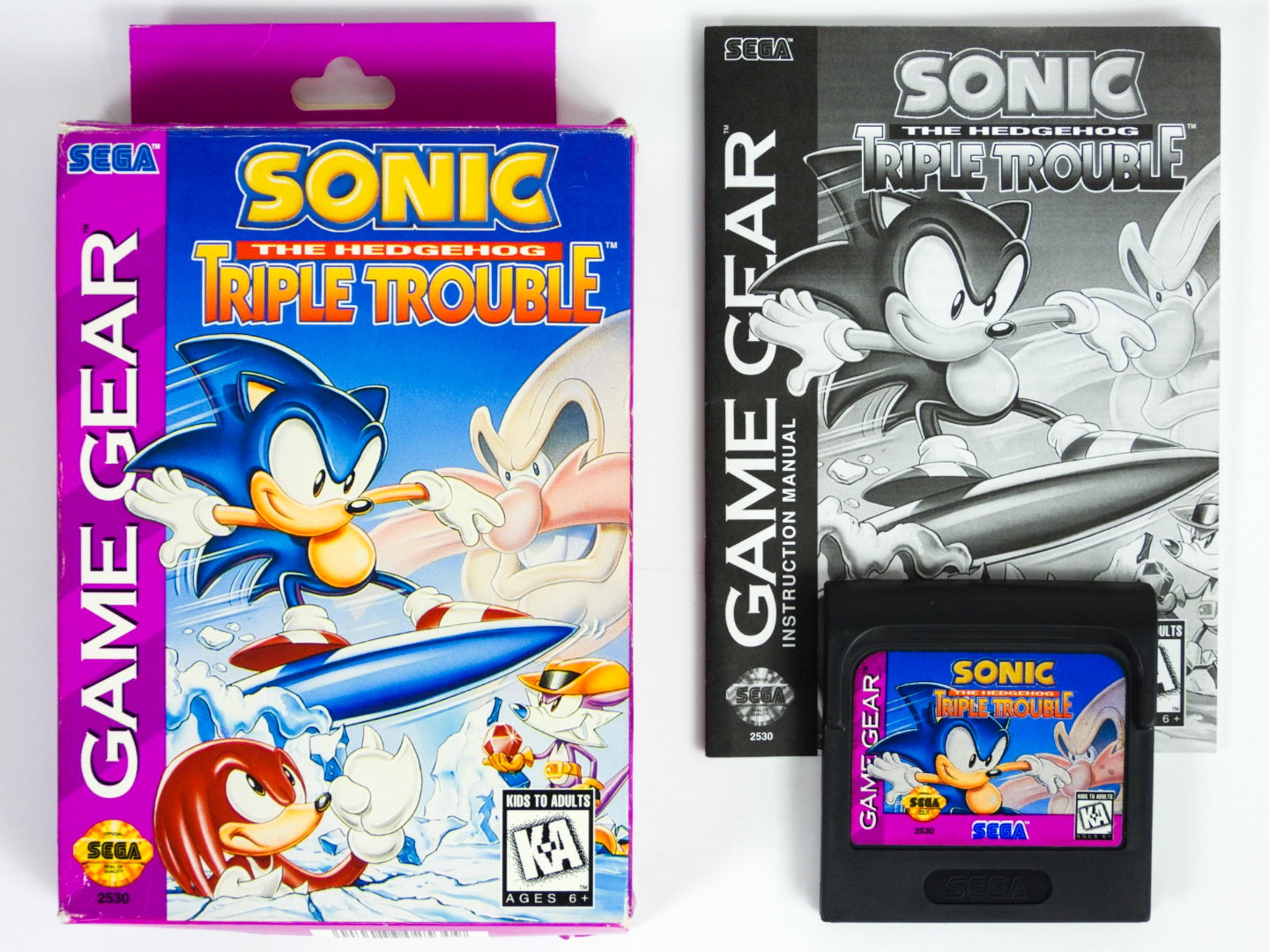 Sonic The Hedgehog: Triple Trouble (Sega Game Gear) – RetroMTL