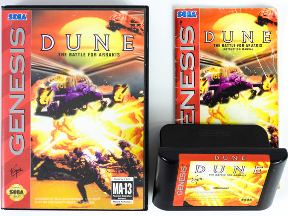 Dune The Battle for Arrakis (Sega Genesis)