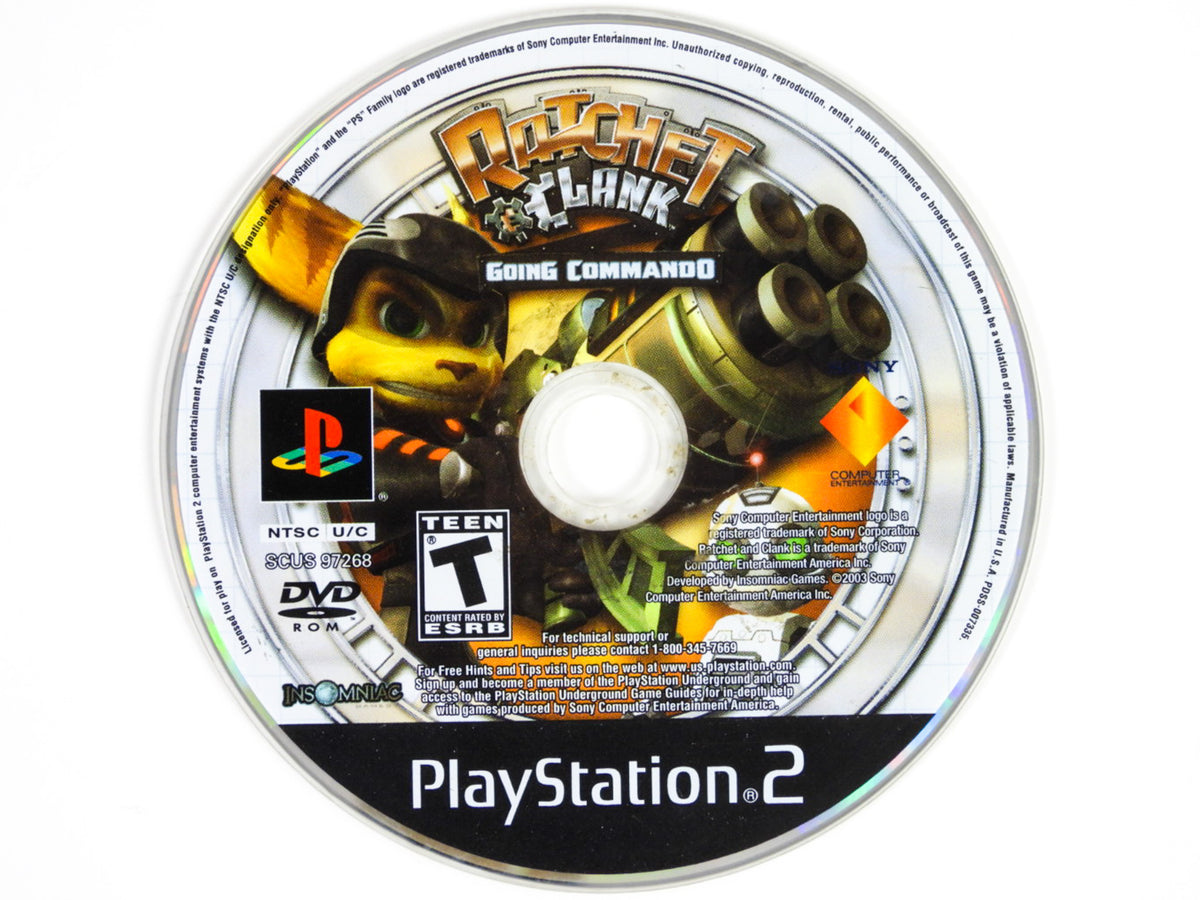 Ratchet & Clank: Going Commando (PlayStation 2 / PS2) – Retro MTL