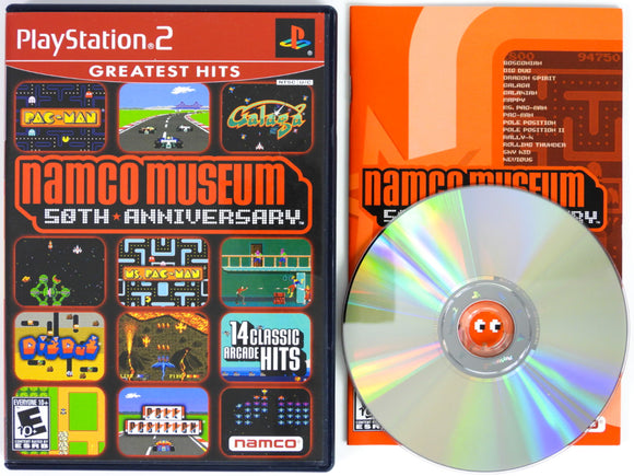 Namco Museum 50th Anniversary [Greatest Hits] (Playstation 2 / PS2)
