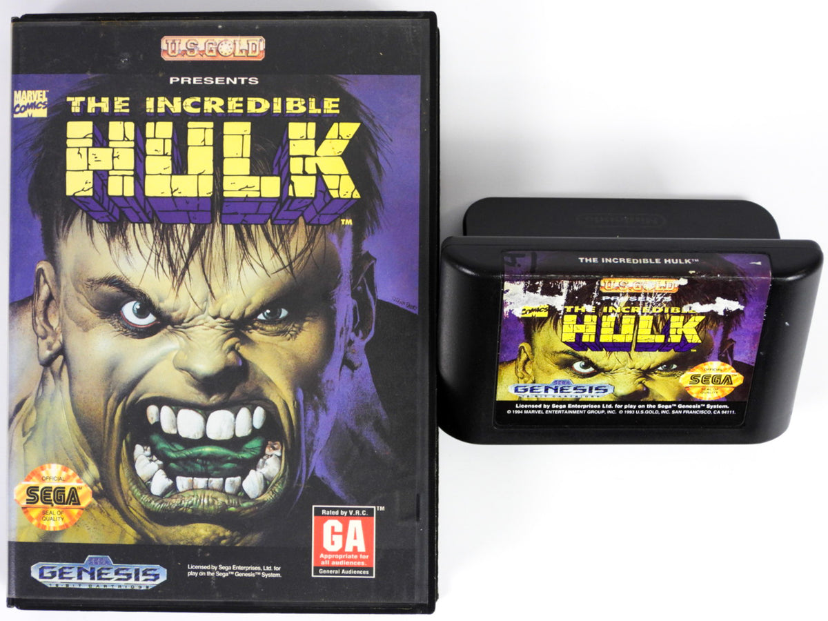 The Incredible HULK sur Megadrive - Jeux vidéo The Incredible HULK sur Megadrive - Jeux vidéo
