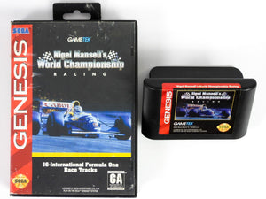 Nigel Mansell's World Championship Racing (Sega Genesis)