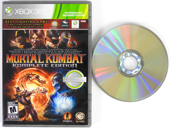 Mortal Kombat Komplete Edition [Platinum Hits] (Xbox 360)