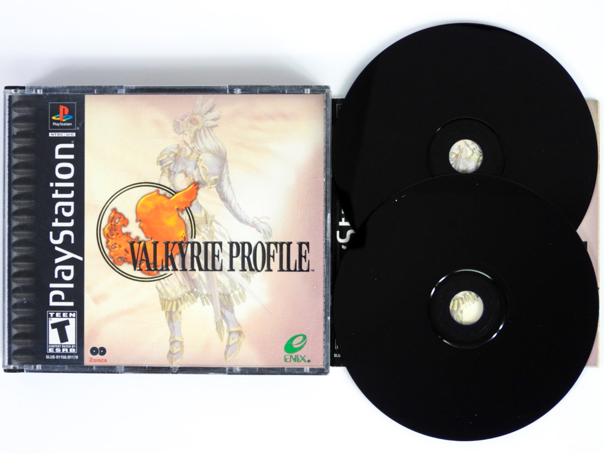 Valkyrie Profile (PlayStation PS1) Game, manual and box