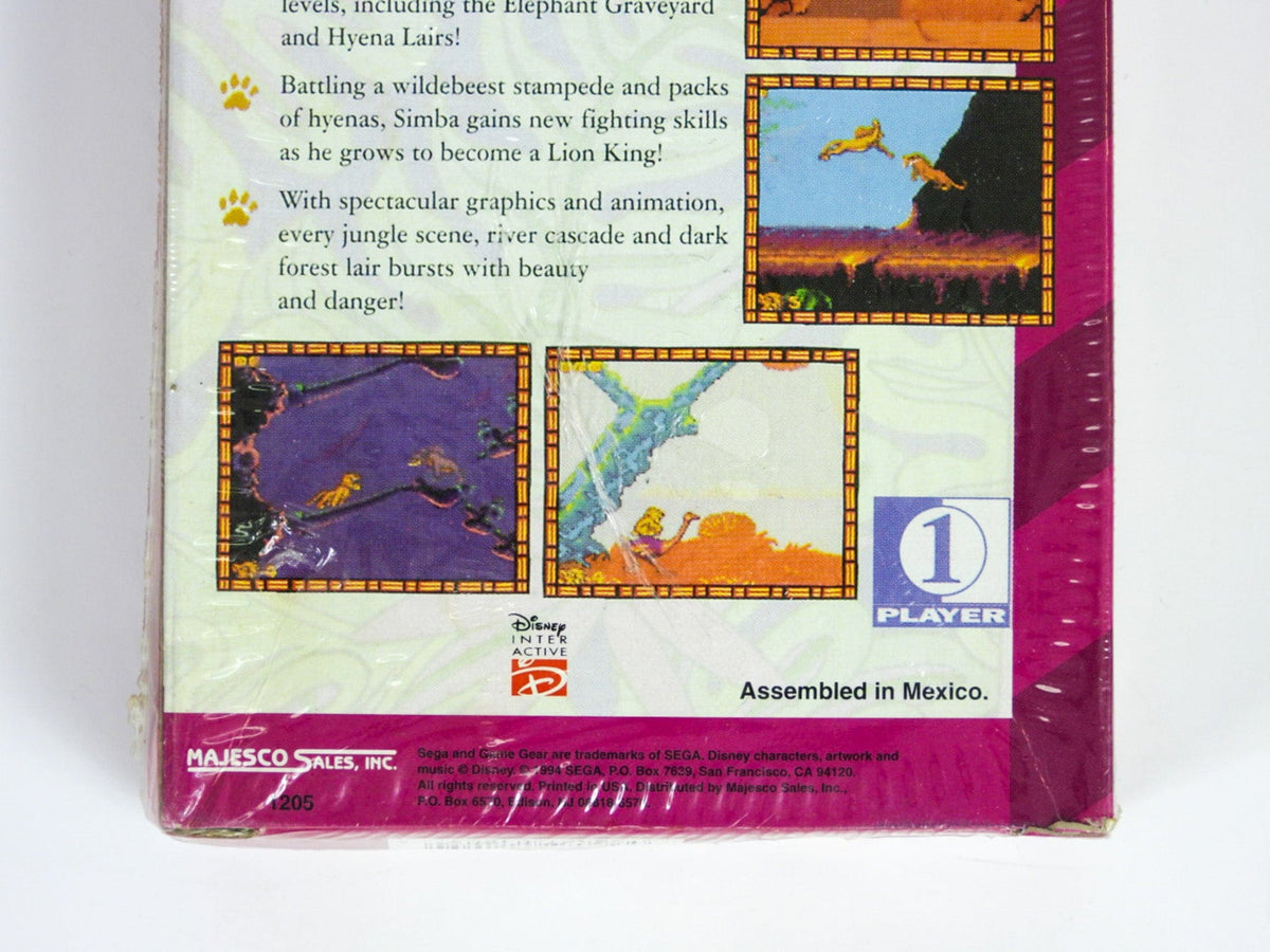 The Lion King (Sega Game Gear) – RetroMTL