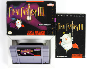 Final Fantasy III 3 (Super Nintendo / SNES)