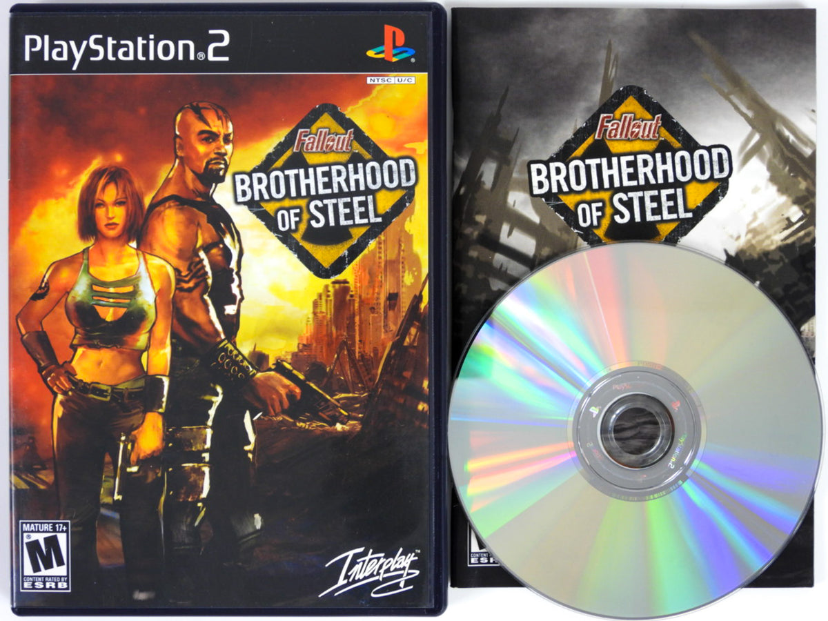 Jeu FALLOUT : Brotherhood Of Steel - Version PS2 Complète - Boîte, Notice - Très Bon État