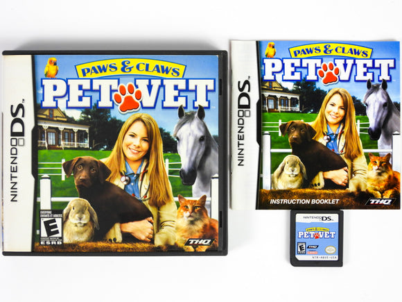 Paws & Claws Pet Vet (Nintendo DS)