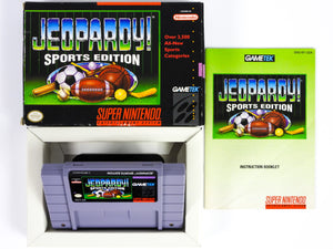 Jeopardy Sports Edition (Super Nintendo / SNES)