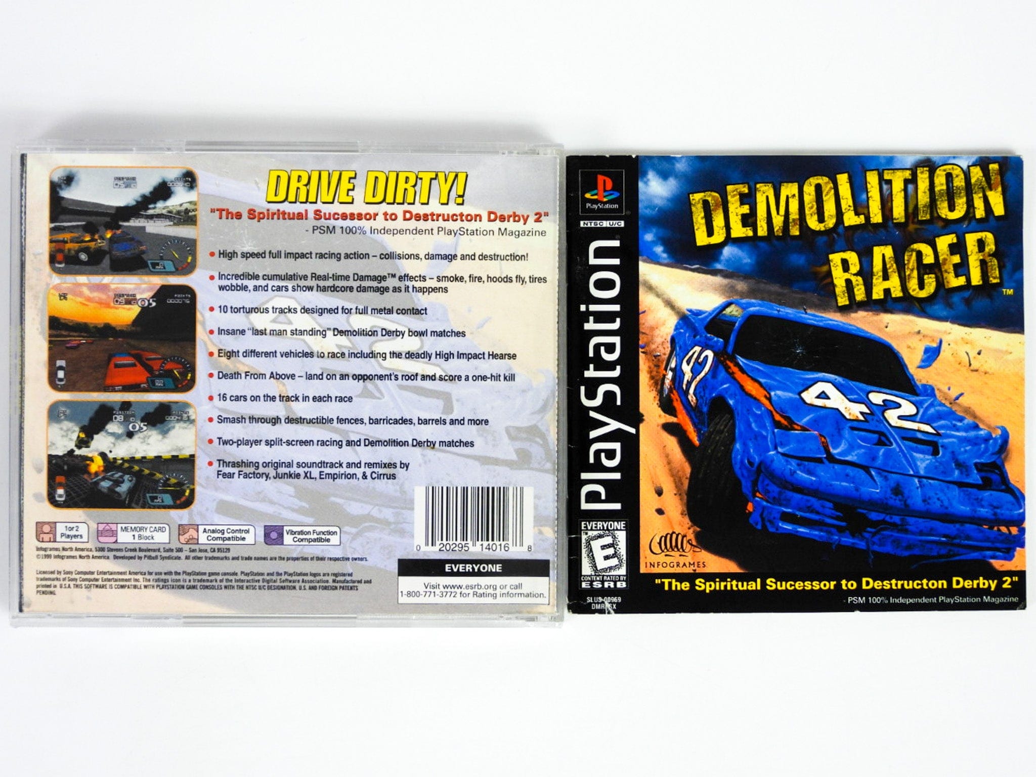 Demolition Racing Ps2 Demolition Racer (PlayStation / PS1) – Retro MTL