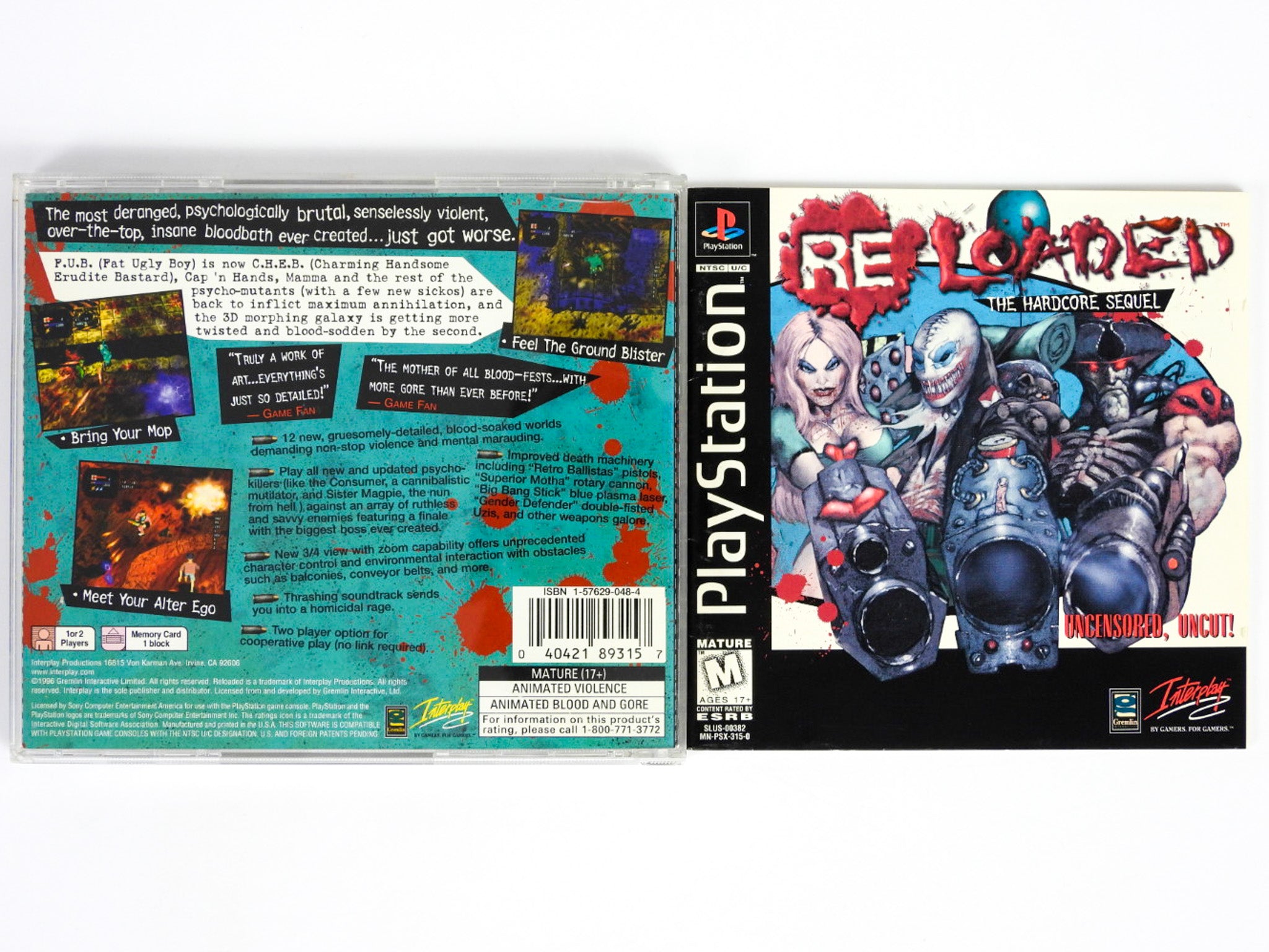 Reloaded Psone Re-Loaded (PlayStation / PS1) – Retro MTL