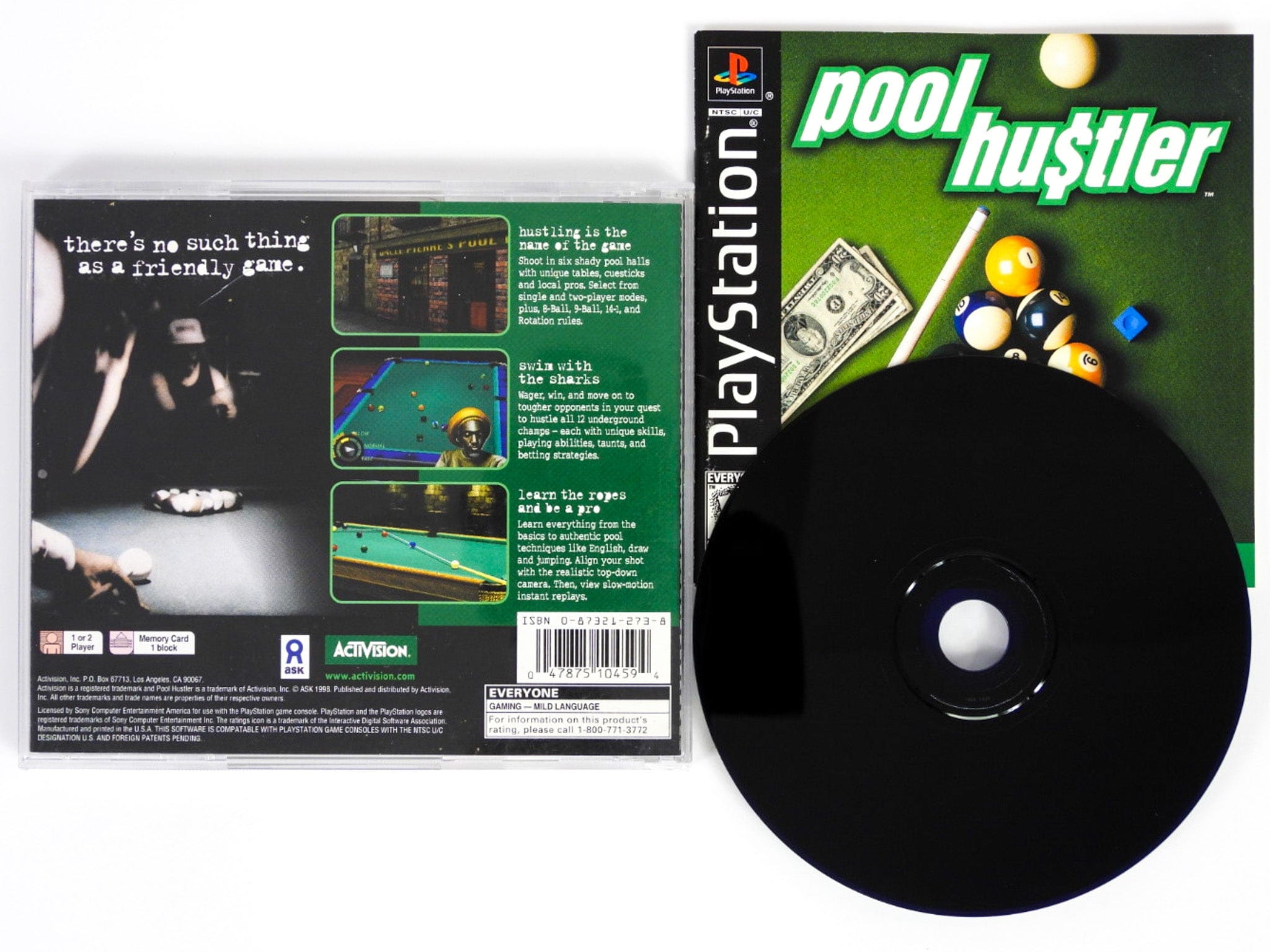 Psx Pool Pool Hustler (Playstation / PS1) – RetroMTL