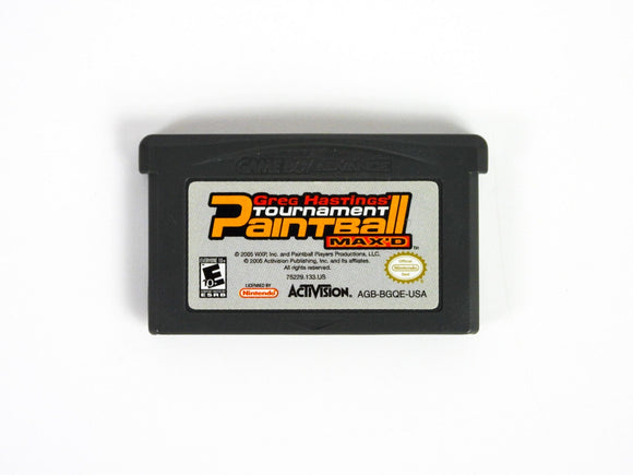 Greg Hastings Tournament Paintball Maxed (Game Boy Advance / GBA)