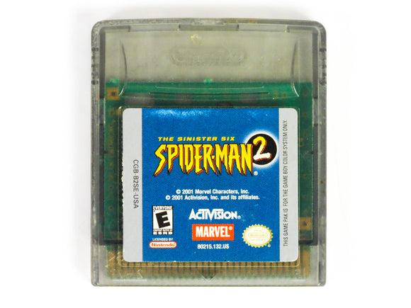 Spiderman 2 The Sinister Six (Game Boy Color)