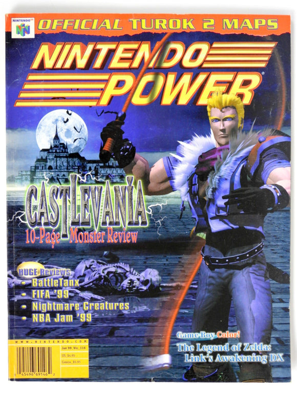 Castlevania [Volume 116] [Nintendo Power] (Magazines)