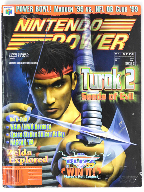 Turok 2: Seeds Of Evil [Volume 113] [Nintendo Power] (Magazines)