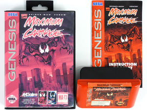 Spiderman Maximum Carnage [Red Cart] (Sega Genesis)