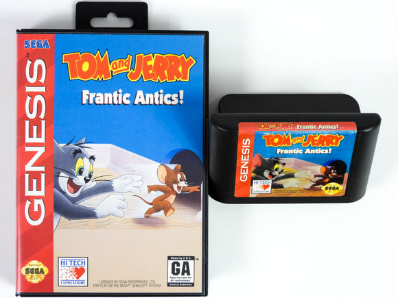 Tom And Jerry Frantic Antics (Sega Genesis)