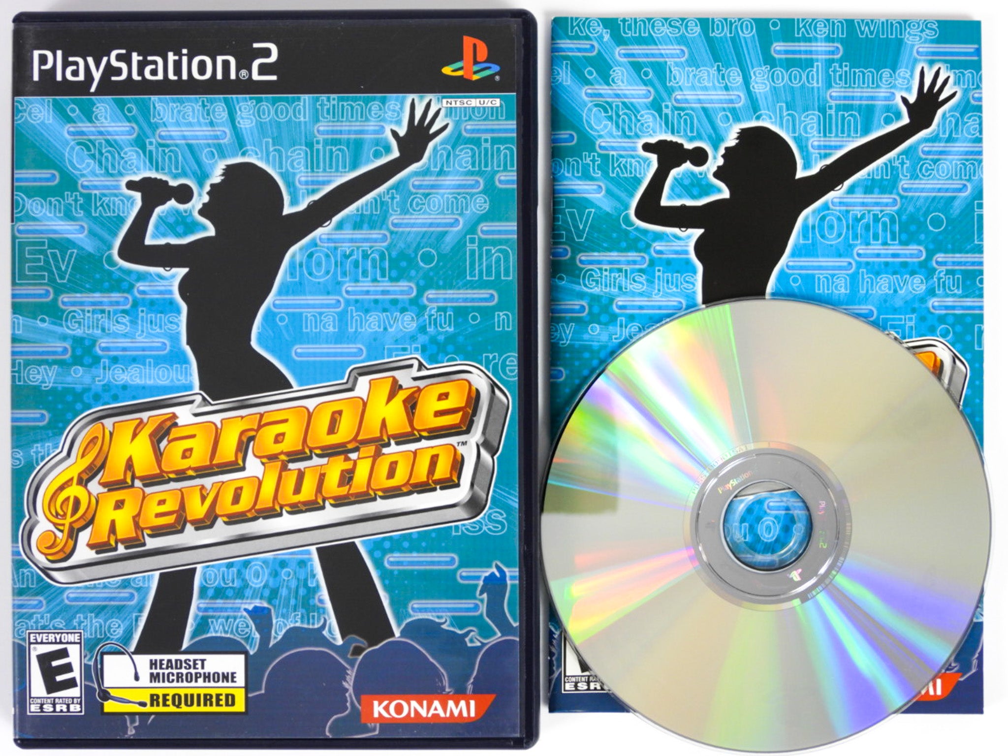 Karaoke Revolution (Playstation 2 / PS2) – RetroMTL