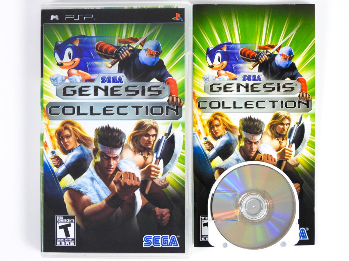 Sega Genesis Collection (PlayStation Portable / PSP) – Retro MTL