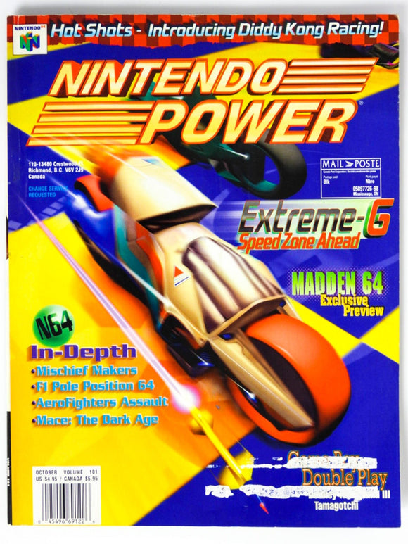 Extreme G [Volume 101] [Nintendo Power] (Magazines)