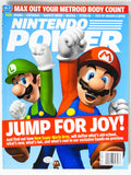 Mario Luigi Jump For Joy [Volume 203] [Nintendo Power] (Magazines)