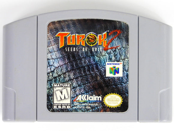Turok 2 Seeds Of Evil [Gray Cart] (Nintendo 64 / N64)