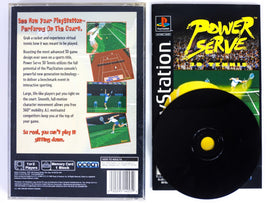 Power Serve Tennis [Long Box] (PlayStation / PS1)