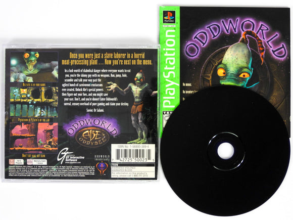 Oddworld Abe's Oddysee [Greatest Hits] (Playstation / PS1)