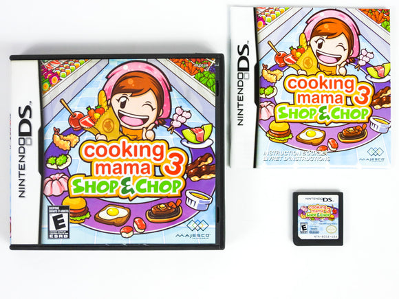 Cooking Mama 3: Shop & Chop (Nintendo DS)