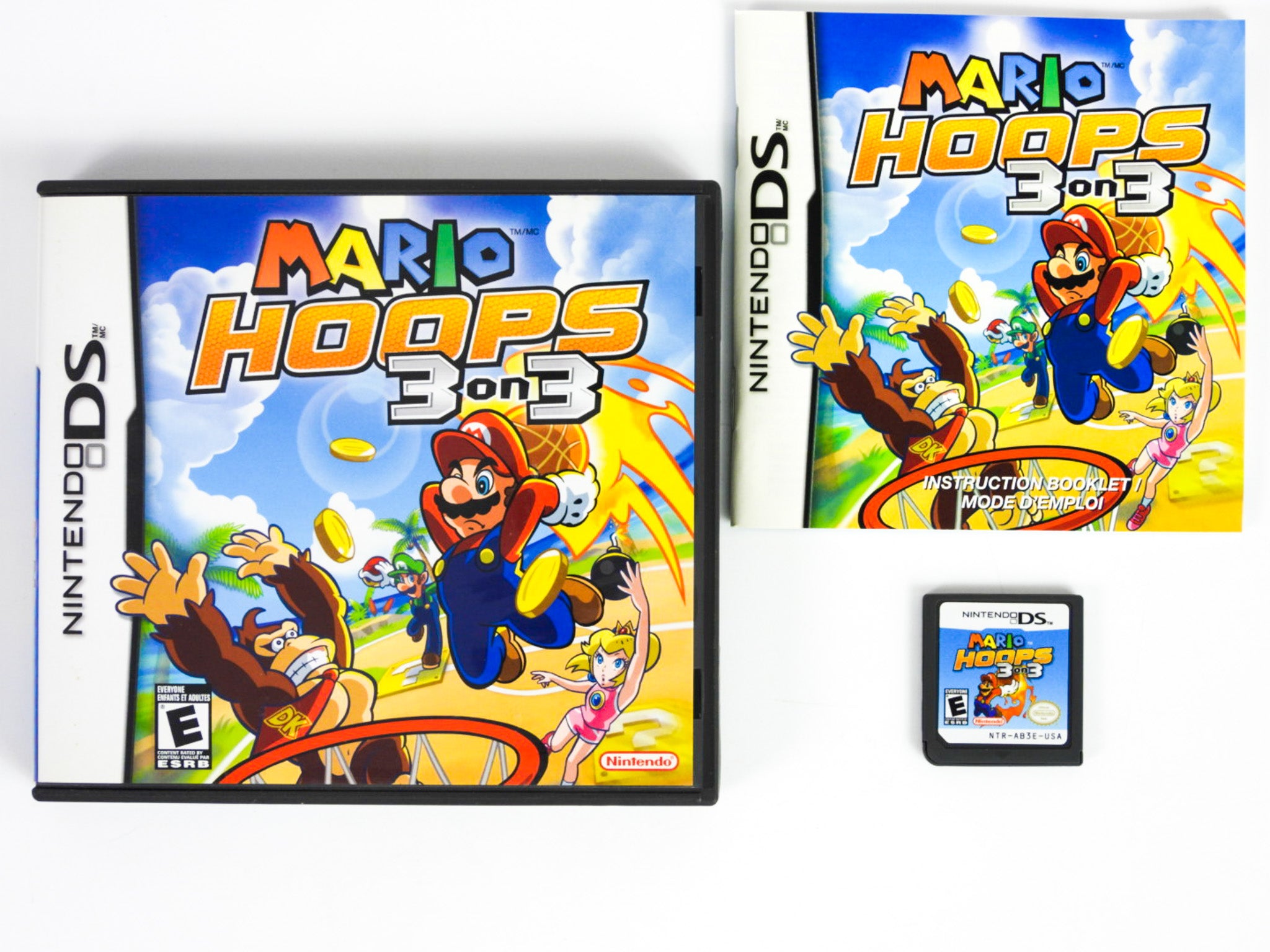 Mario Hoops 3 On 3 Nintendo DS Retro MTL mario-hoops-3-on-3-nintendo-ds-retro-mtl