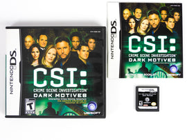 CSI Dark Motives (Nintendo DS)