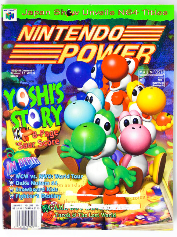 Yoshi's Story [Volume 104] [Nintendo Power] (Magazines)
