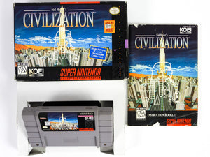 Sid Meier's Civilization (Super Nintendo / SNES)