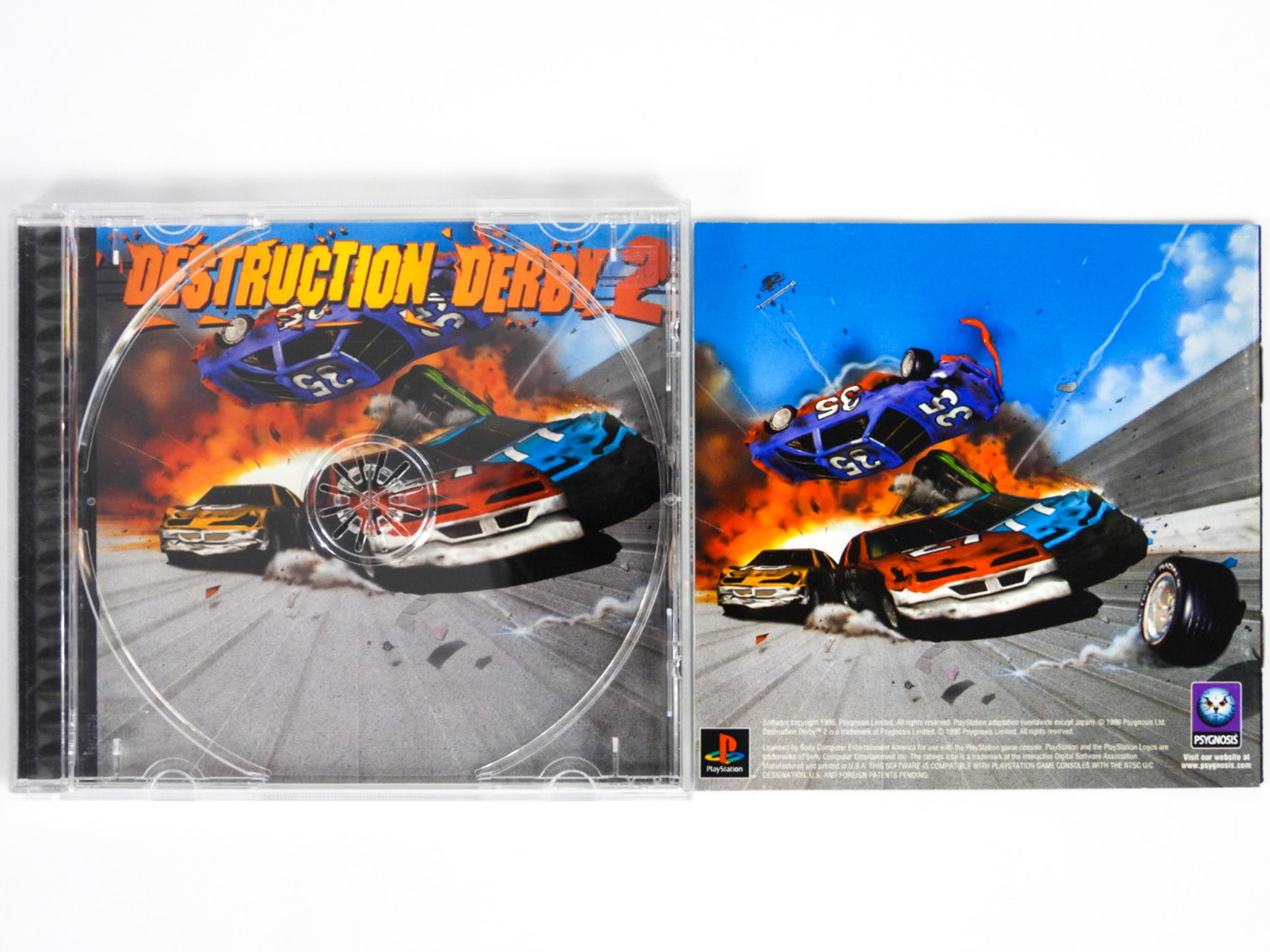 Destruction Derby + Destruction Derby Raw für Sony PS1 | Kaufen auf Destruction Derby + Destruction Derby Raw für Sony PS1 | Kaufen auf