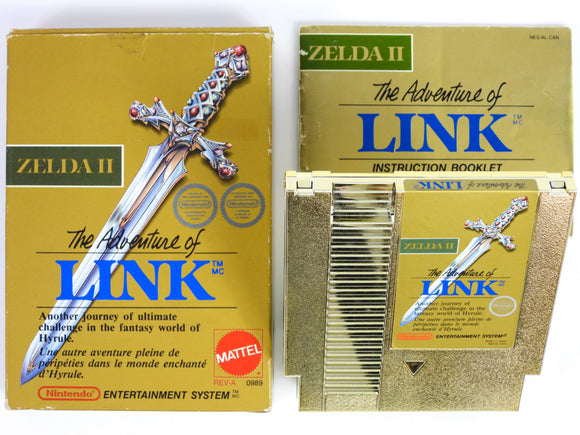 Zelda II 2 The Adventure Of Link [Mattel] [CAN Version] (Nintendo / NES)