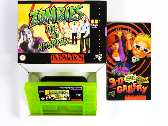 Zombies Ate My Neighbors [Premium Edition] [Limited Run Games] (Super Nintendo / SNES)