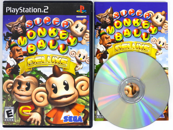 Super Monkey Ball Deluxe (Playstation 2 / PS2)