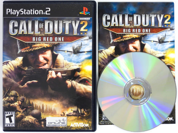 Call Of Duty 2 Big Red One (Playstation 2 / PS2)