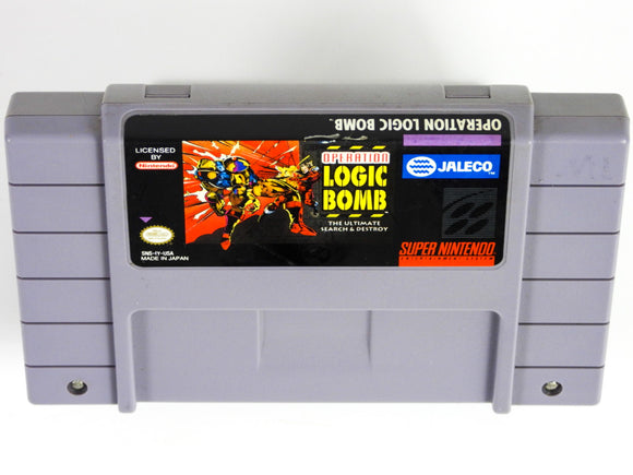 Operation Logic Bomb (Super Nintendo / SNES)