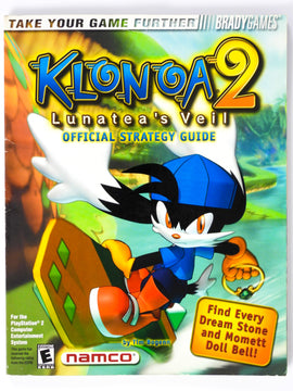 Klonoa 2: Lunatea's Veil [BradyGames] (Game Guide)