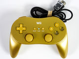 Gold Wii Classic Controller Pro (Nintendo Wii)